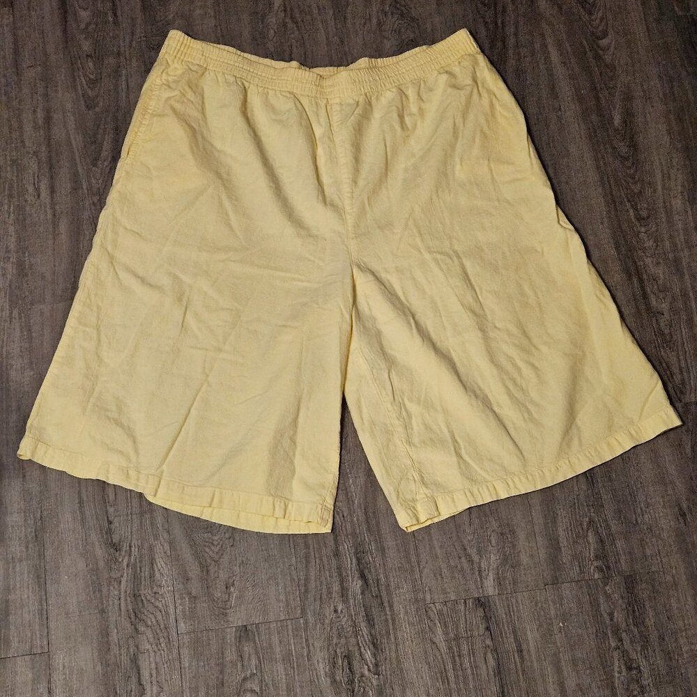 Vintage Basic Edition Walking Shorts Yellow XL